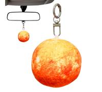 Generico Planet Plush - Premium 2.95 Inch Ultra Soft Stuffed Doll with Hanging Pendant, Cute Miniature Planets Toy Pendant, Durable Keychain Collection | p