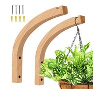 Genérico Plant Hangers Hooks,Rustic Aesthetic Lantern Holder | Mural Hanger with Hooks for Plants | For Home Living Room Bedroom Balcony Office Indoor Outdoor Garden Patio Porch