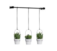 Genérico Plant Pots - Hanging Window Garden with Adjustable Bar, Planter, Living Room, Bedroom, Bathroom, Sill Balcony, Wall Kitchen