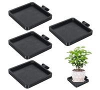 Genérico Plant Saucer 4 Acoustic Panels No Drill