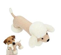 Genérico Plüsch,Quietsch Tierdesign Kauspielzeug - Interaktive Hund Kauspielzeuge - For Starke Kauer, Kleine Und Mittlere Hunderassen, Zur Zahnungshilfe, Gegen Langeweile Und Bereicherung