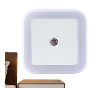 Genérico Plug in Wall Night Lights | Dusk to Dawn Sensor Warm Light 3000K - Hallway Night Light - for Adults and Kids in Bedroom, Bathroom, Hallway, and Stairs