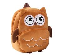 Genérico Plush Animal School Backpack: Cute Owl Shaped Backpacks, Outdoor Supply Packs And Snack Holder In Kindergarten Backpack, Carrier