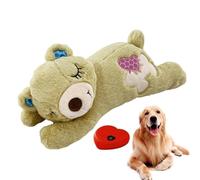 Generico Plush Animal with Heart Puppy - Removable Calm Toy, Comfortable Toy with Batteries for Relaxing, Playing - Soft for Exploring the Dream