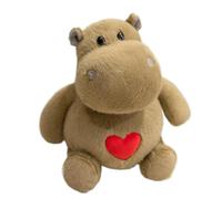 Generico Plush Animals - Hippo Hugging Plush Toy Soft Decorative Cuddly Body Durable Fabric Frame | Birthday Gift for Bedroom Nursery
