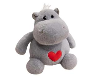 Generico Plush Animals - Hippo Hugging Plush Toy Soft Decorative Cuddly Body Durable Fabric Frame | Birthday Gift for Bedroom Nursery