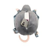 Generico Plush Backpack: Casual Mouse Backpacks for Manual Accessories, Technical Hardware | Kids Bag for Boys Girls Elementary Kids Students Teens Kindergarten Beach Street