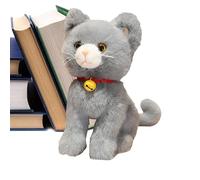 Generico Plush Cat, Soft Decoration, 27 cm - Plush Cat - For Boys Adults Girls Children Girlfriend Birthday Saint Sofa Car Bedroom