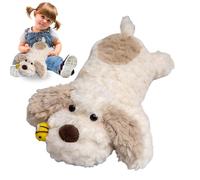 Generico Plush Dog, Soft Toy with Bee Design - Lying Down Plush Puppy | For Children Adults Home Kindergarten Living Room Sofa Chair Shelf