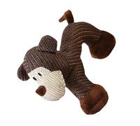 Generico Plush Dog Toys - Soft Interactive Squeaker - Chew Toy for Teeth Cleaning - For Dogs Chewing a Lot Play Home Apartment Indoor Outdoor Rest