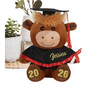 Generico Plush Doll - Stuffed Animal Cushion Collection - Plush Figurine Graduation 2026, for Children Boys and Girls Nursery Room Photo Object Shelf Birthday