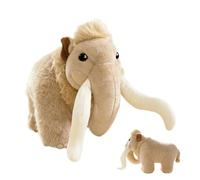Generico Plush Elephant - Realistic Design Soft Fabric, Relaxing, Comfortable Doll, Decorative Companion, Soft Plush | Figure On The Night Stand Calm For Saint Birthday