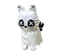 Generico Plush Halloween Cat Soft Festive Companion for Scene | Ghost Cat Decoration Padded for Kids Collectors Girls Sofa Party Bookcase Bedside