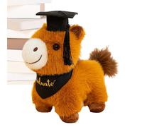 Generico Plush Horse for Graduation - Hug Cushion | Soft Plush Embracable Graduate | for Sofa Bedroom Office Nursery