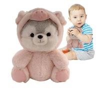 Generico Plush Husky | Pet Transformed Koala Pig Dinosaur Plush Soothing Sleeping Husky Dolls, Sleeping Soothing Dolls Soft Plush Animal for Dogs