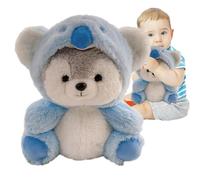 Generico Plush Husky | Soft and Plush Transformed Creative Pet | Cuddly Stuffed Husky Dog Plush, Stuffed Dog Plush Toy for Sofa Bedroom Car Decor