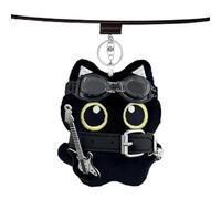 Generico Plush Keyring with Cat Decoration Cute and Funny 4.7 Inches | Plush Animal Pendant with Cat Keyring | For Tote Collection Birthday Decoration Vac