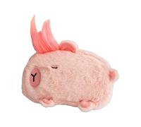 Generico Plush Pencil Case | Capibara Shaped Storage Organizer - Plush Animal Pencil Case, for Home, High School, Classroom, University Dormitory Travel Study, pink, Please refer to the description