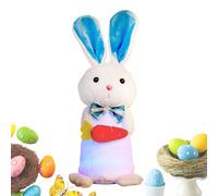 Generico Plush Rabbit | Illuminated Easter Figures Bunny, Plush Toy Rabbit Doll Decorations, for Children Bedroom Living Room Sofa Bed Car Travel Party
