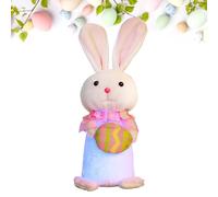 Generico Plush Rabbit | With Soft LED Easter Bunny Figures, Small Plush Toys in the Shape of Festive Rabbit - For Children Bedroom Living Room Sofa Bed Car Travel Party