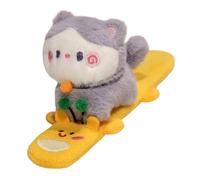 Genérico Plush Slap Bracelet, Cute Plush Capybara Toy - Animal in Tolsters for Cats, Capybara Stuff, Consulte la descripción, Alloy Steel, See description