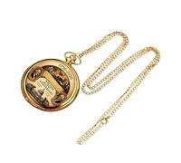Generico Pocket Watch | with American Chain 250th, 6 x 5 x 1.5 cm Accessory Refined Retro Pocket Watches for Men Women Daily Office Home Travel Wedding Party, multi-coloured, 250th pocket watch