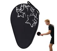 Generico Pong Racket Cover - Oxford Fabric 12 x 8 x 1 Inch Waterproof Paddle Sports for Young Teens Boys Girls Women | Portable Organizer