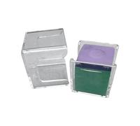 Generico Pool Chalk Holder - Transparent Acrylic Chalk Box for Pool Cues | Chalk Holder for Wall Mountable er Đa Pool Table, Games Room, B
