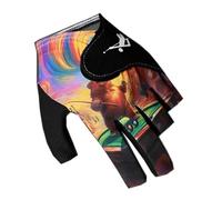 Generico Pool Gloves - Pool Left Hand | Breathable 3 Finger Pool Glove | Adjustable Pool Gloves | Billiards Shooters Gloves for Men Women | Snookerr Accessories