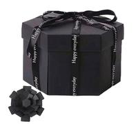 Generico Pop-up Gift Card - Box 'Love 3D with Sturdy Structure, Explosive Interactive Photo Album for Personalised Messages and Memories | Family Friends Colleagues Occasions