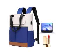 Genérico Portable Backpack (15.6 Inch) - Anti-Theft Port USB Charging Bag Travel Bag Nylon Waterproof Computer Business Work | Lightweight Casual Wallet Men Women College School