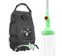 Genérico Portable: Camping 20 Liter 5 Gallon Solar Heated Water Removable Hose Head Foldable Design Portable Bathroom | p