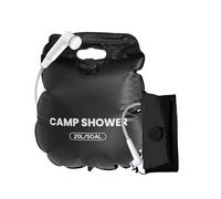 Generico Portable Camping Shower Bag - Outdoor Bath Set 20L | Solar Heated Camping Shower, for Outdoor Use Beach Travel, Swimming, Sports Camper Outings Dormitory
