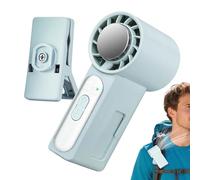 Generico Portable Clip Fan - Portable with Adjustable LED Display, Cooling Fan, for Home, Car, Stroller, Desk Shirt Belt Summer Open Camping Beach Travel Sport