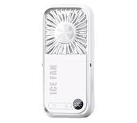Generico Portable Fan - Personal Rechargeable Fan, Practical Travel Accessories | Compact Pocket Fan, Outdoor and Daily Use for Hot Temperatures and Moving