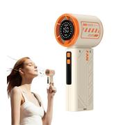 Genérico Portable Handheld Fan,Rechargeable Portable Fan With USB And Battery | Personal Cooling Tool For Man Woman Indoor Outdoor Home Kitchen Operated A