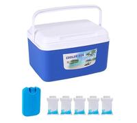 Genérico Portable Isothermic, Reusable Portable Airtight Container, for Ice | for Men Women Lunch Snack Fruit Drink Travel Outdoor Beach Work