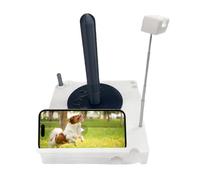 Genérico Portable Knitting Holder | Wool Organizer with Phone Holder | Crochet and Knitting Reel Unwinder for Beginners, Women and Girls, Wool Project, white, Consulte la descripción
