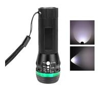 Generico Portable LED Torches - Multifunctional Flashlight with Adjustable Zoom, Zoomable LED Bulb - for Camping, Hiking, Travel, Reading, Men Women, Boys Girls Young Teenagers