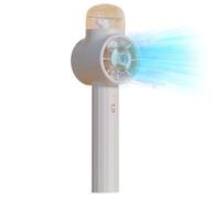 Genérico Portable Mini Fan - Mini Handheld USB Fan | Personal Fan with Nebulizer | Powerful Portable Turbo | Rechargeable Pocket | Desktop Atomizad