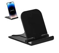 Generico Portable Mobile Phone Holder - ABS Standard Adjustable Angle Stand 3.15x2.36 Inch | Desktop Stand with for Smartphone Travel and Camping Foldable Design | Studio de