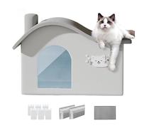 Genérico Portable Pet Cooling Cave - 45cm Breathable Folding Shelter Bed with Ice | Comfortable Summer Hideaway for Puppy, Kitten, Shade Relaxation
