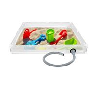 Genérico Portable Shower Tray Bathroom Tray Compact Non-Slip | RV Shower Tray for Trailer and Motorhome Hiking Indoor Beach RV Tent Car Camping and