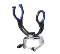 Genérico Porte-Canne à Pêche - Équipement d'Aluminium | Support Avec Pince de Fixation | pour Silure Eau Salée Douce Rivage Pont Rivière Ruisseau Étang Lac Matériel Professionnel