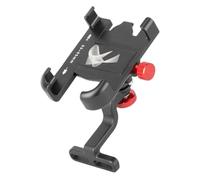 Genérico Porte-Téléphone pour Vélo, Guidon Scooter | Anti-Dérapage Rotation 360° pour Navigation Scooter et Cyclomoteur