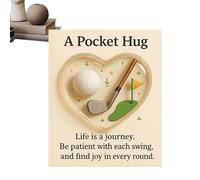 Generico Postcard | Mini Laptop Heart Shaped Sports Theme | Notice Card with Encouraging Phrases | For Travel, Work, Home, School, Men & Women