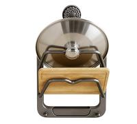 Genérico Pot Holder,Wall Storage Tool No Drill Needed,Pot Organizer - For Kitchen Countertops Cabinet Door Interior Wall And Home