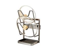 Genérico Pot Rack - Stainless Steel Vertical Spatula and Spoon Display | Pan Lid Holder with Removable Tray for Kitchen, Home Pantry, Counter, Dish