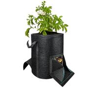 Genérico Potato Grow Bags | Non-Woven Taro Growing Container - Fabric Pot for Tomatoes - Beginner Gardeners Balcony Patio Garden Terrace School Taro Beetroot