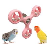 Genérico Pour Oiseaux - Moulin À Vent Rotatif,Accessoire À Mâcher Pour Oiseaux, Pour La Mastication, Le Jeu et Le Soulagement De L'Ennui Des Conures, Inséparables, Aras et Perruches